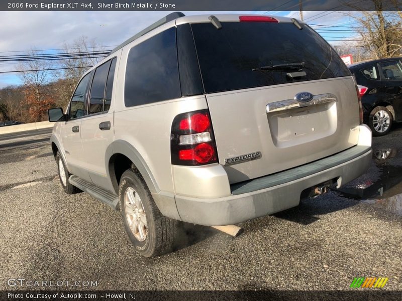 Silver Birch Metallic / Stone 2006 Ford Explorer XLT 4x4