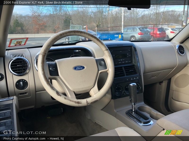 Silver Birch Metallic / Stone 2006 Ford Explorer XLT 4x4
