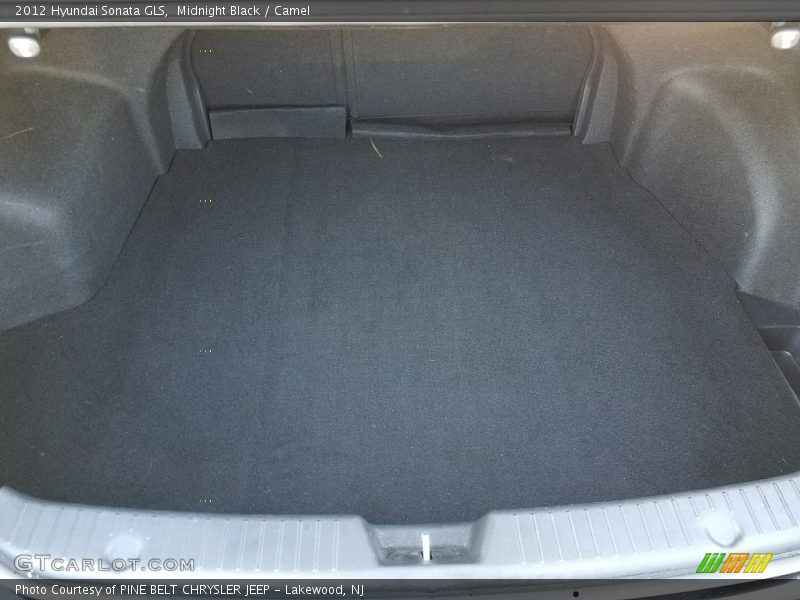 Midnight Black / Camel 2012 Hyundai Sonata GLS