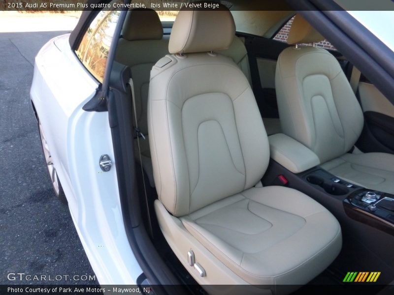 Ibis White / Velvet Beige 2015 Audi A5 Premium Plus quattro Convertible