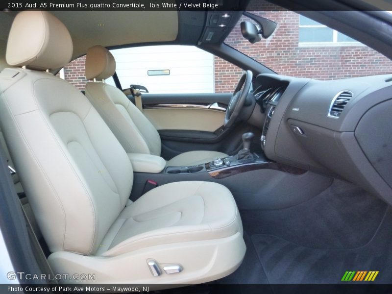Ibis White / Velvet Beige 2015 Audi A5 Premium Plus quattro Convertible