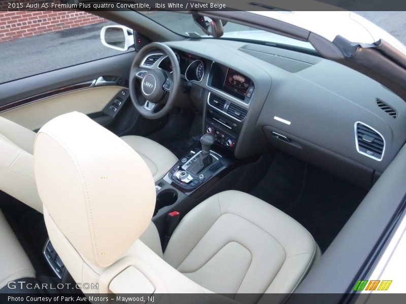 Ibis White / Velvet Beige 2015 Audi A5 Premium Plus quattro Convertible