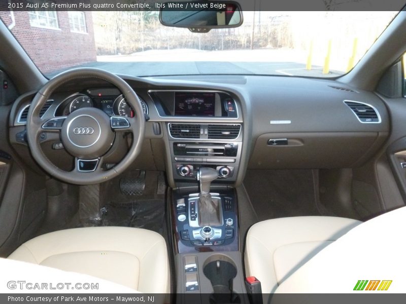 Ibis White / Velvet Beige 2015 Audi A5 Premium Plus quattro Convertible