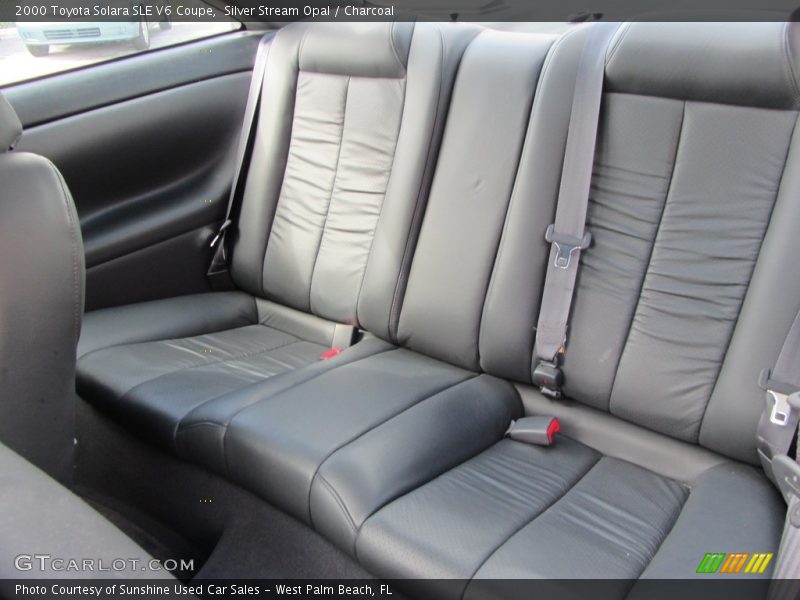 Silver Stream Opal / Charcoal 2000 Toyota Solara SLE V6 Coupe