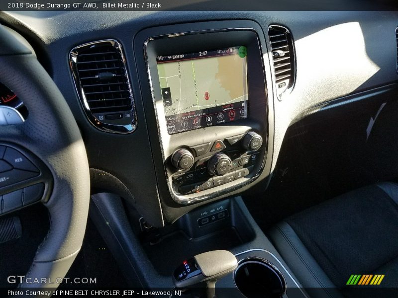 Billet Metallic / Black 2018 Dodge Durango GT AWD