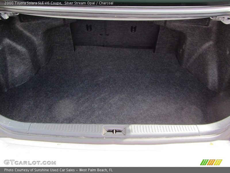 Silver Stream Opal / Charcoal 2000 Toyota Solara SLE V6 Coupe