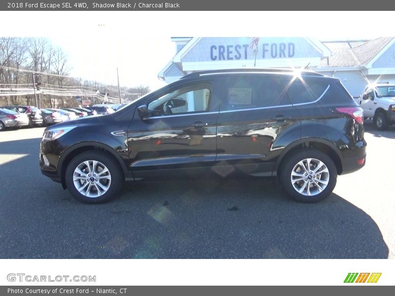 Shadow Black / Charcoal Black 2018 Ford Escape SEL 4WD