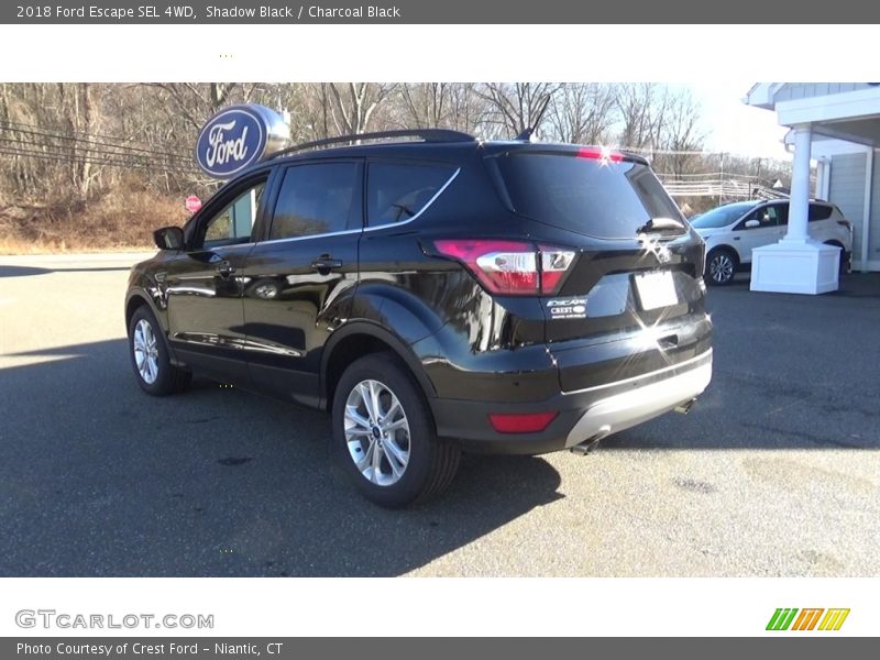Shadow Black / Charcoal Black 2018 Ford Escape SEL 4WD