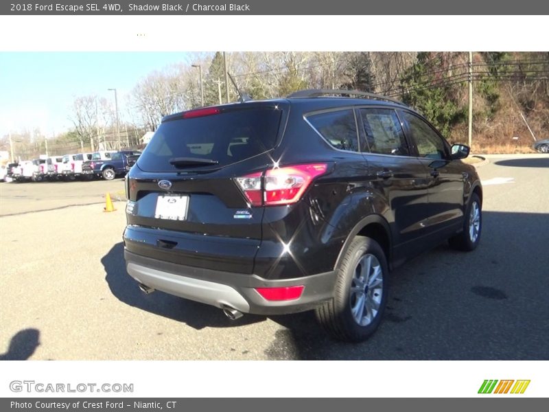 Shadow Black / Charcoal Black 2018 Ford Escape SEL 4WD