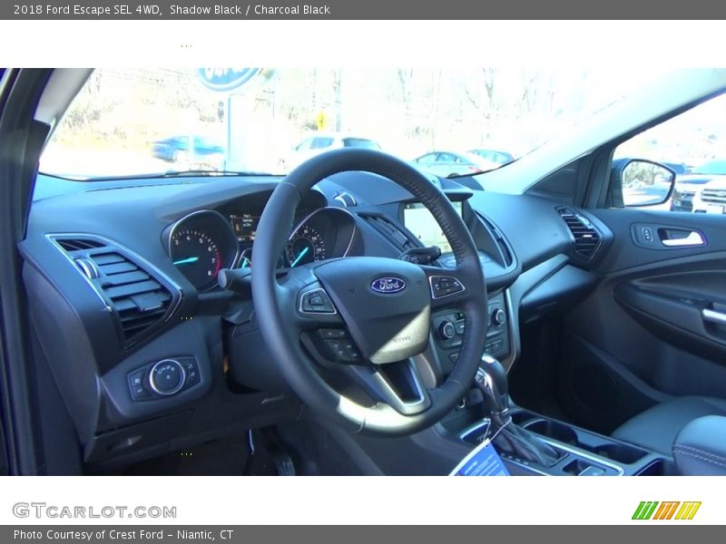 Shadow Black / Charcoal Black 2018 Ford Escape SEL 4WD