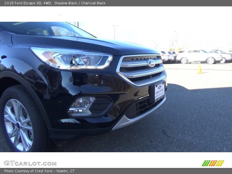 Shadow Black / Charcoal Black 2018 Ford Escape SEL 4WD