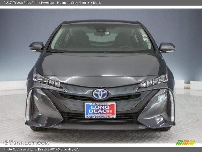 Magnetic Gray Metallic / Black 2017 Toyota Prius Prime Premium