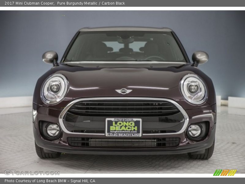 Pure Burgundy Metallic / Carbon Black 2017 Mini Clubman Cooper