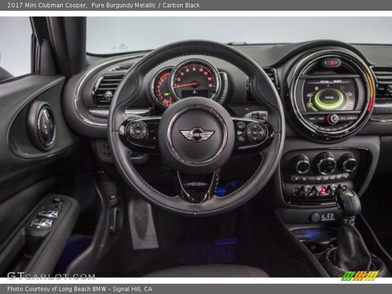 Pure Burgundy Metallic / Carbon Black 2017 Mini Clubman Cooper