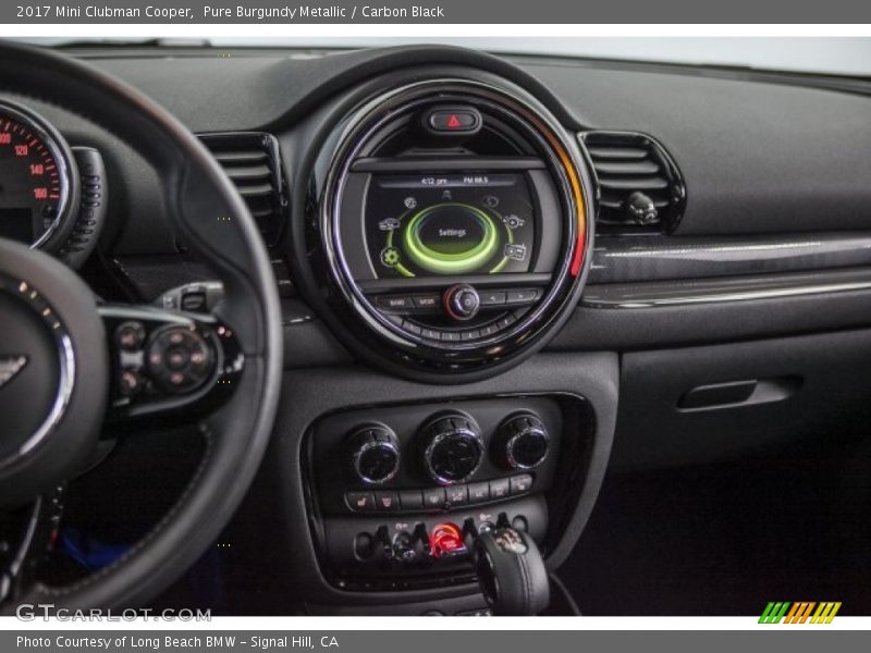 Pure Burgundy Metallic / Carbon Black 2017 Mini Clubman Cooper