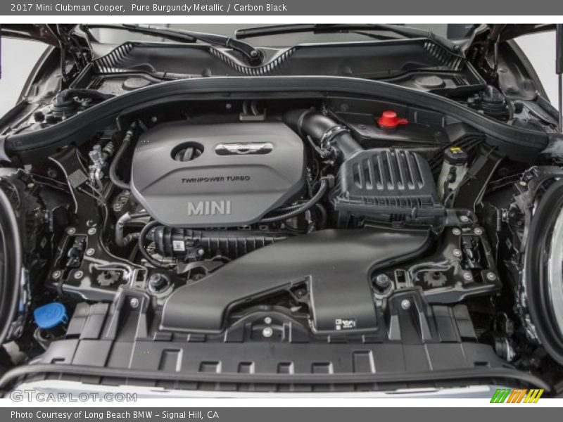 Pure Burgundy Metallic / Carbon Black 2017 Mini Clubman Cooper