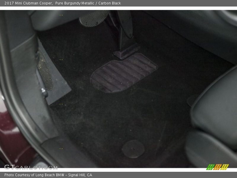 Pure Burgundy Metallic / Carbon Black 2017 Mini Clubman Cooper
