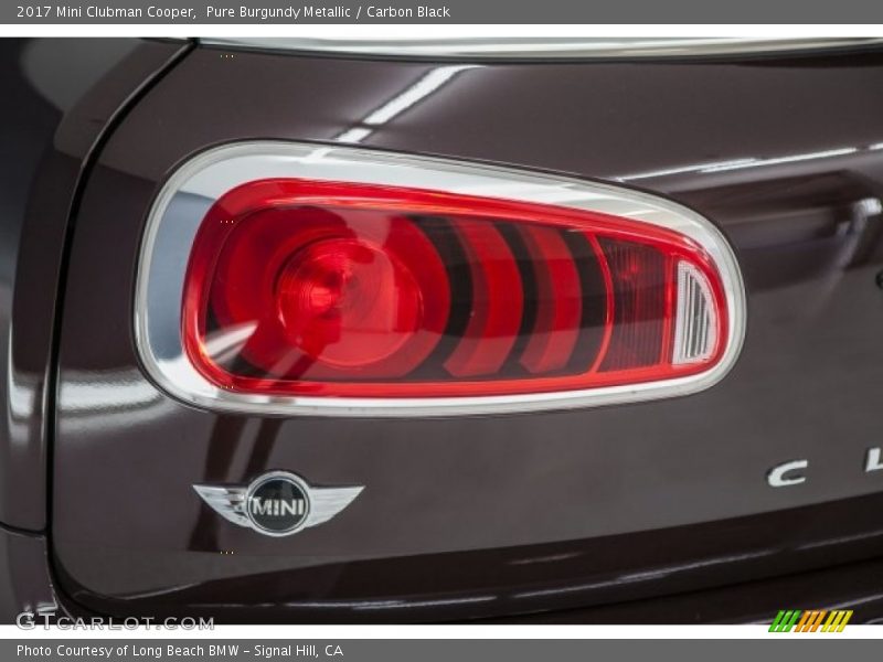 Pure Burgundy Metallic / Carbon Black 2017 Mini Clubman Cooper