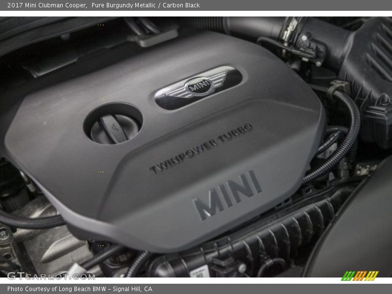 Pure Burgundy Metallic / Carbon Black 2017 Mini Clubman Cooper