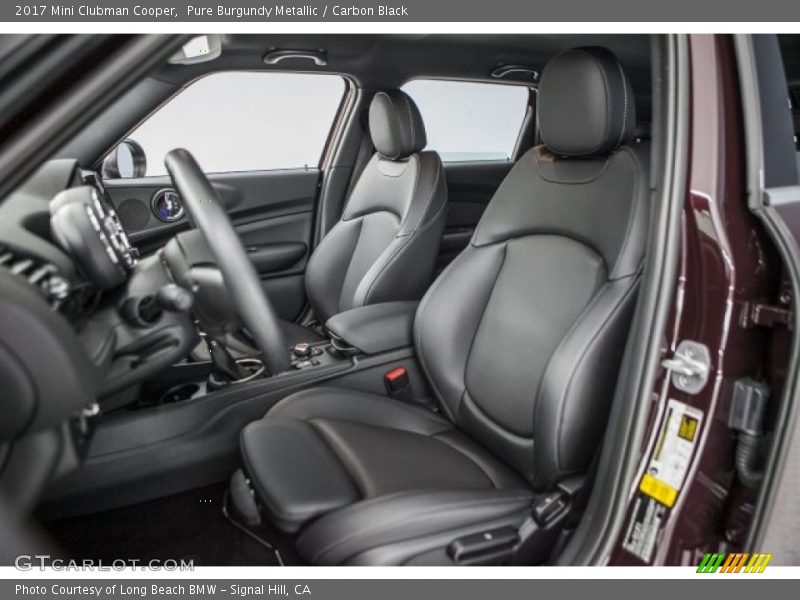 Pure Burgundy Metallic / Carbon Black 2017 Mini Clubman Cooper