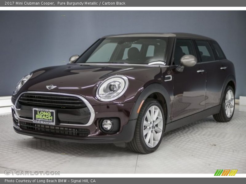 Pure Burgundy Metallic / Carbon Black 2017 Mini Clubman Cooper