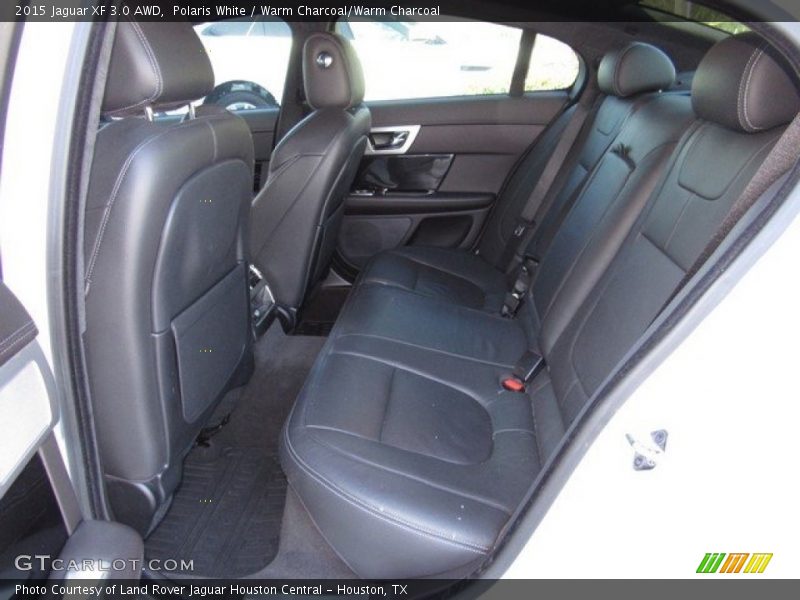 Polaris White / Warm Charcoal/Warm Charcoal 2015 Jaguar XF 3.0 AWD