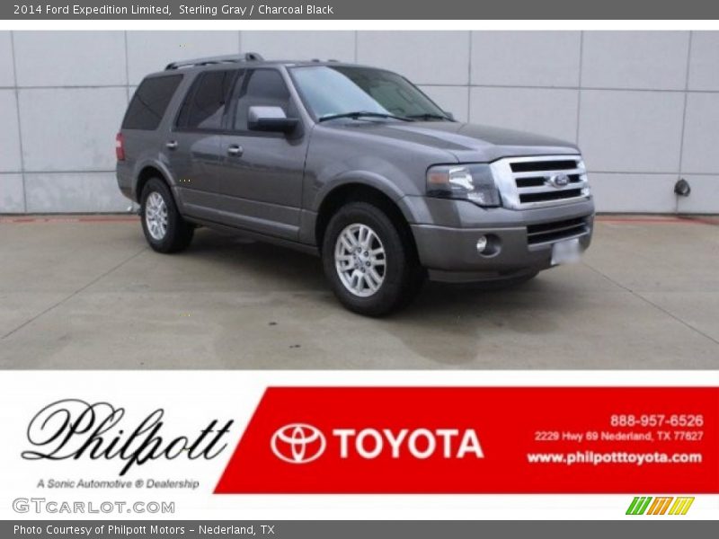 Sterling Gray / Charcoal Black 2014 Ford Expedition Limited