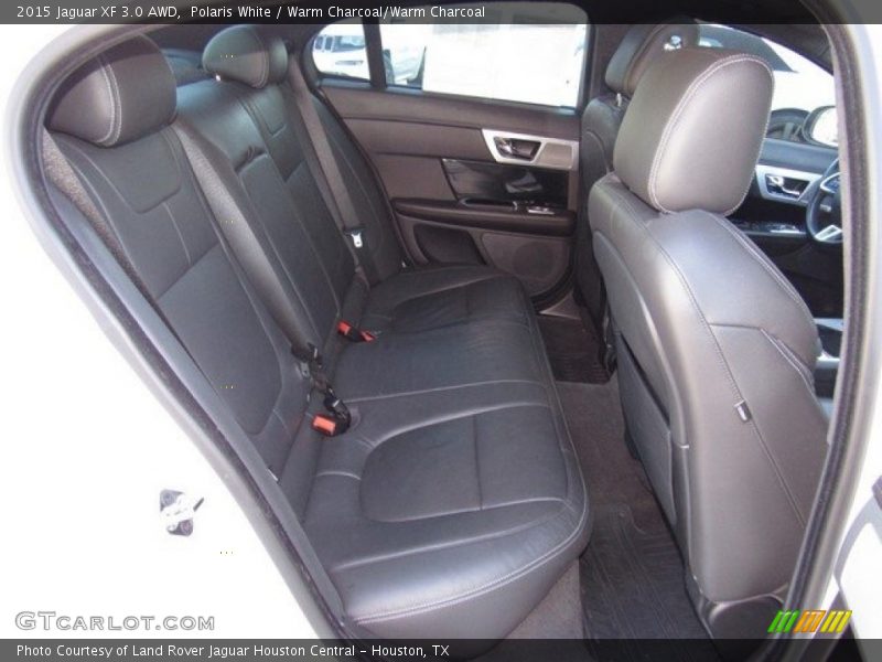Polaris White / Warm Charcoal/Warm Charcoal 2015 Jaguar XF 3.0 AWD