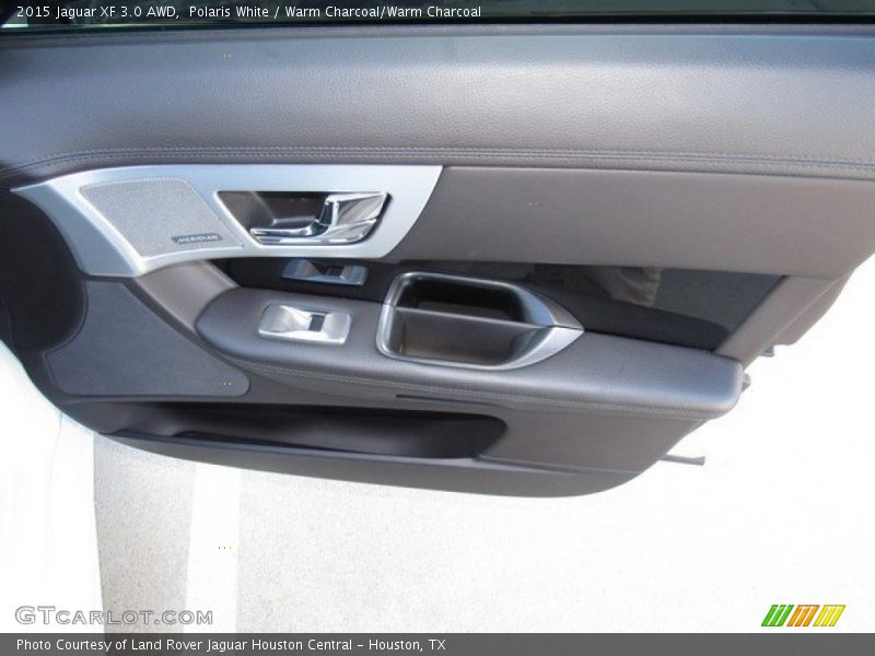 Polaris White / Warm Charcoal/Warm Charcoal 2015 Jaguar XF 3.0 AWD