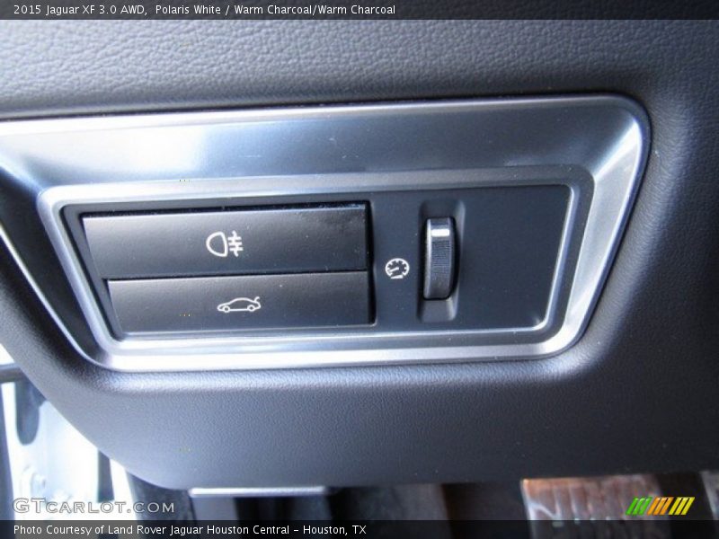Polaris White / Warm Charcoal/Warm Charcoal 2015 Jaguar XF 3.0 AWD