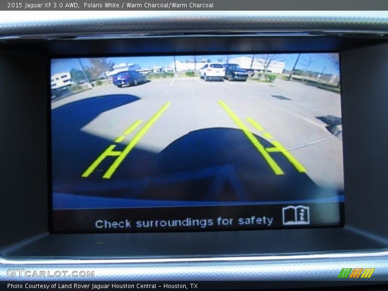 Polaris White / Warm Charcoal/Warm Charcoal 2015 Jaguar XF 3.0 AWD
