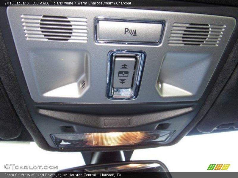 Polaris White / Warm Charcoal/Warm Charcoal 2015 Jaguar XF 3.0 AWD