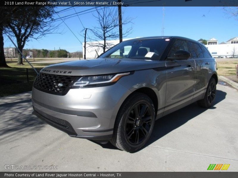 Silicon Silver Metallic / Ebony 2018 Land Rover Range Rover Velar S