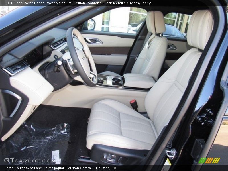 Santorini Black Metallic / Acorn/Ebony 2018 Land Rover Range Rover Velar First Edition