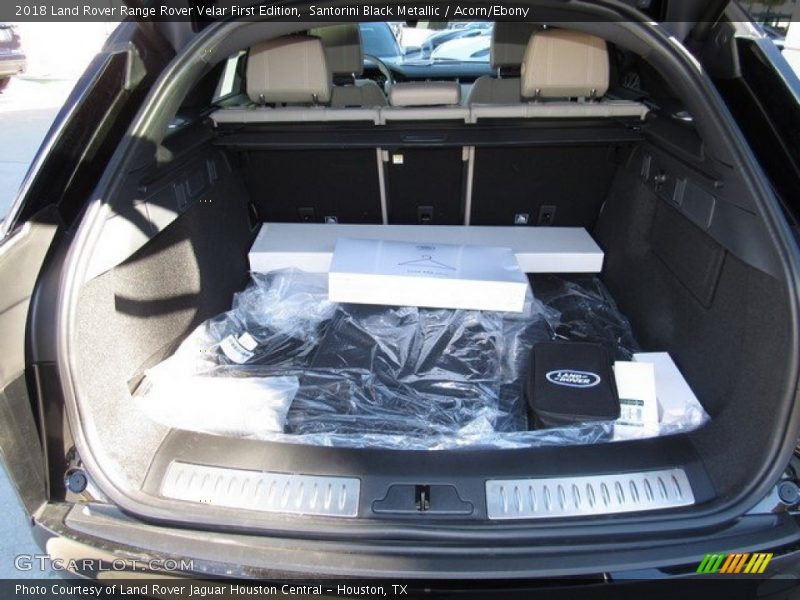 Santorini Black Metallic / Acorn/Ebony 2018 Land Rover Range Rover Velar First Edition