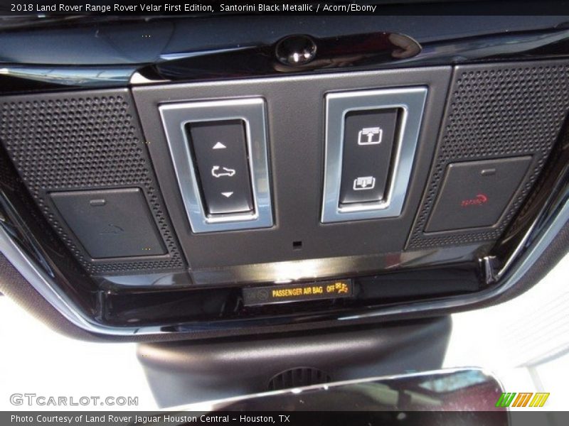 Santorini Black Metallic / Acorn/Ebony 2018 Land Rover Range Rover Velar First Edition