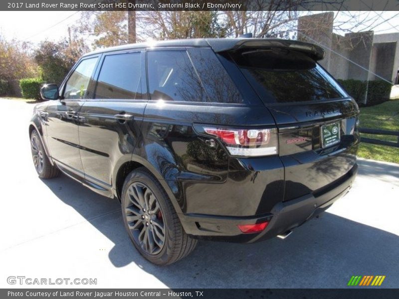 Santorini Black / Ebony/Ivory 2017 Land Rover Range Rover Sport HSE Dynamic