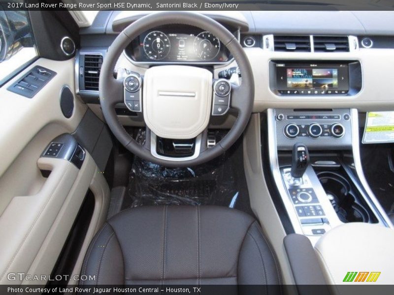 Santorini Black / Ebony/Ivory 2017 Land Rover Range Rover Sport HSE Dynamic
