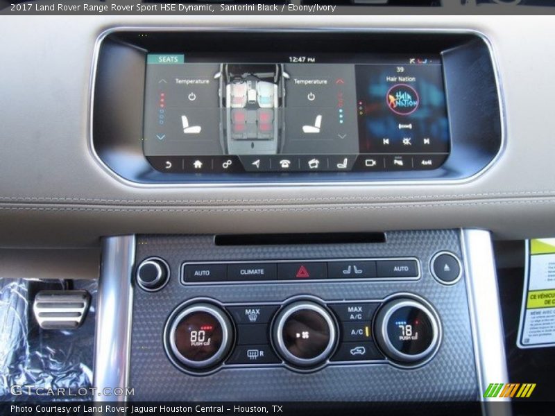 Santorini Black / Ebony/Ivory 2017 Land Rover Range Rover Sport HSE Dynamic