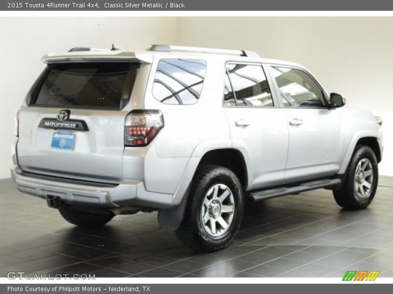 Classic Silver Metallic / Black 2015 Toyota 4Runner Trail 4x4