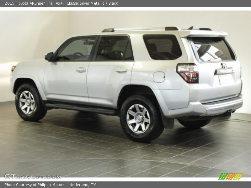 Classic Silver Metallic / Black 2015 Toyota 4Runner Trail 4x4
