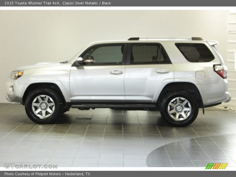 Classic Silver Metallic / Black 2015 Toyota 4Runner Trail 4x4
