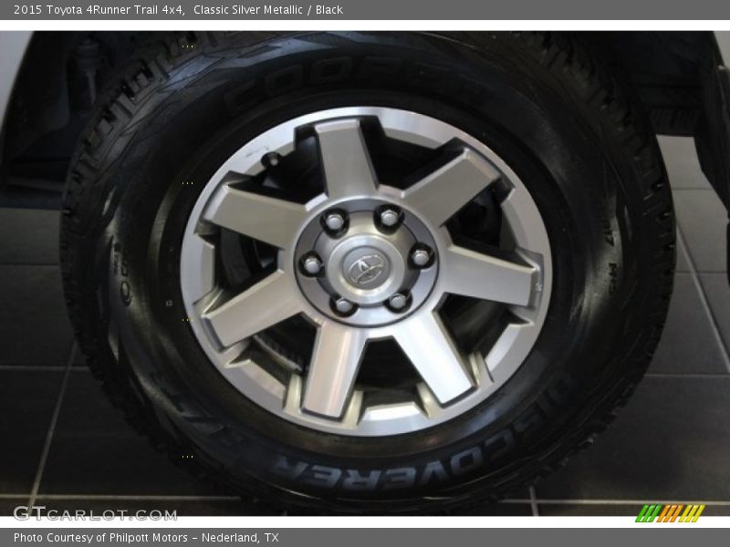 Classic Silver Metallic / Black 2015 Toyota 4Runner Trail 4x4