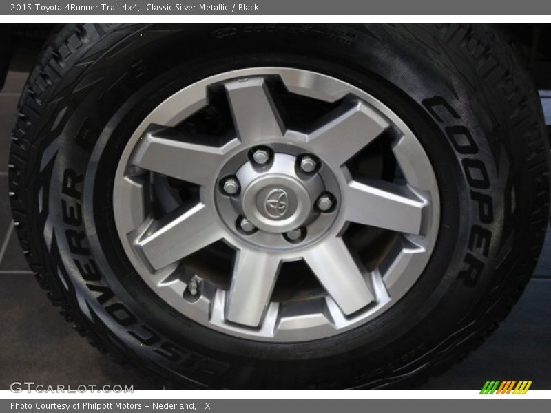 Classic Silver Metallic / Black 2015 Toyota 4Runner Trail 4x4