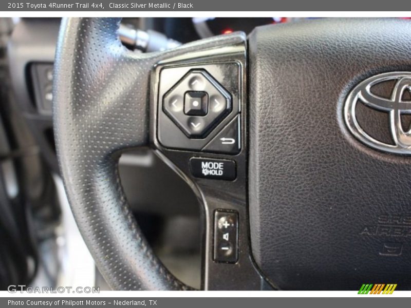 Classic Silver Metallic / Black 2015 Toyota 4Runner Trail 4x4