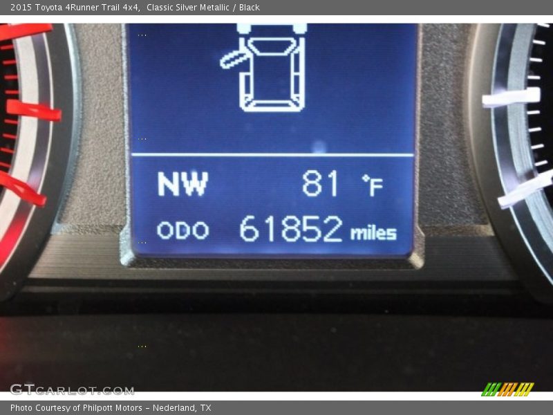 Classic Silver Metallic / Black 2015 Toyota 4Runner Trail 4x4