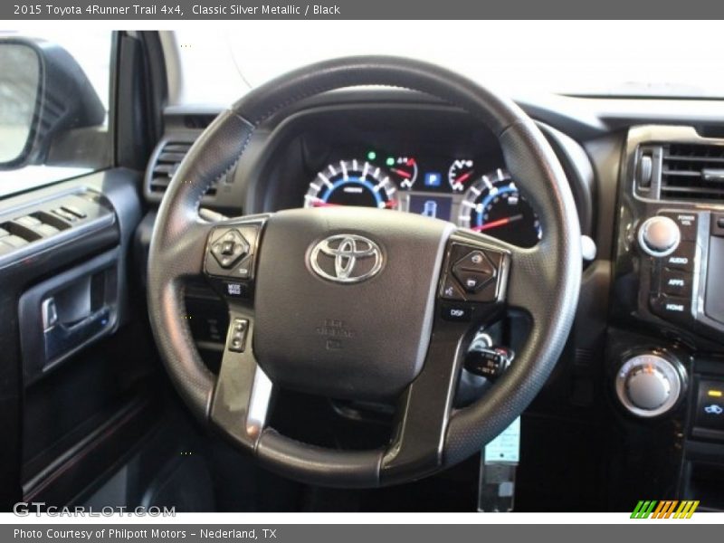 Classic Silver Metallic / Black 2015 Toyota 4Runner Trail 4x4