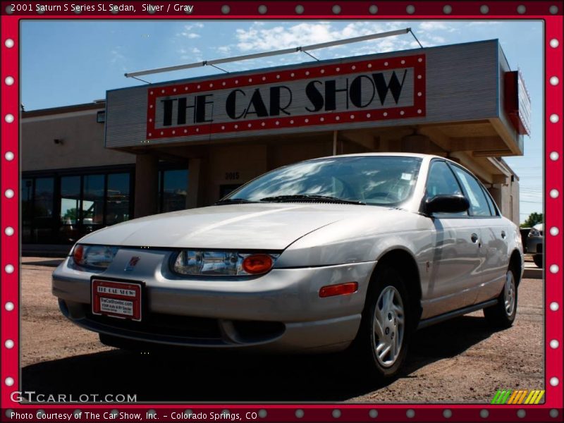 Silver / Gray 2001 Saturn S Series SL Sedan