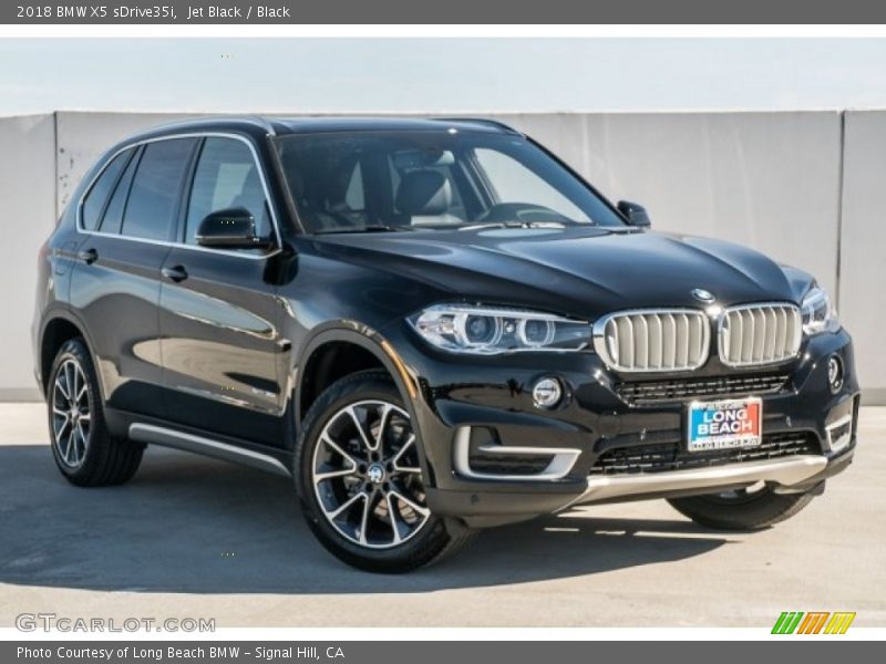 Jet Black / Black 2018 BMW X5 sDrive35i