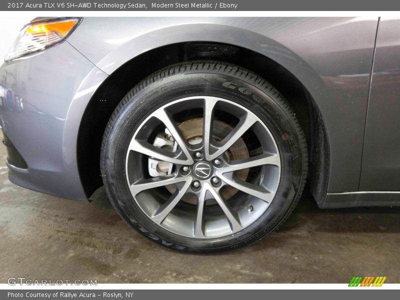 Modern Steel Metallic / Ebony 2017 Acura TLX V6 SH-AWD Technology Sedan
